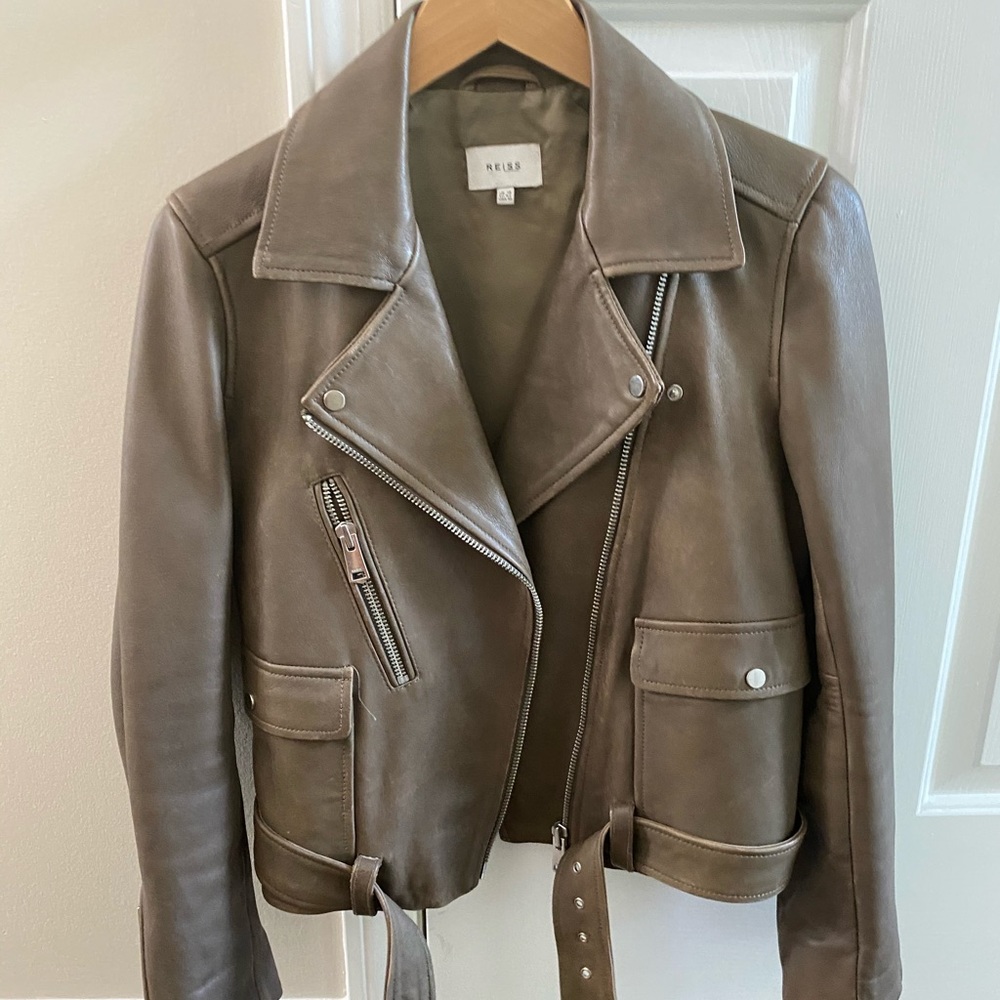 REISS LEATHER JACKET